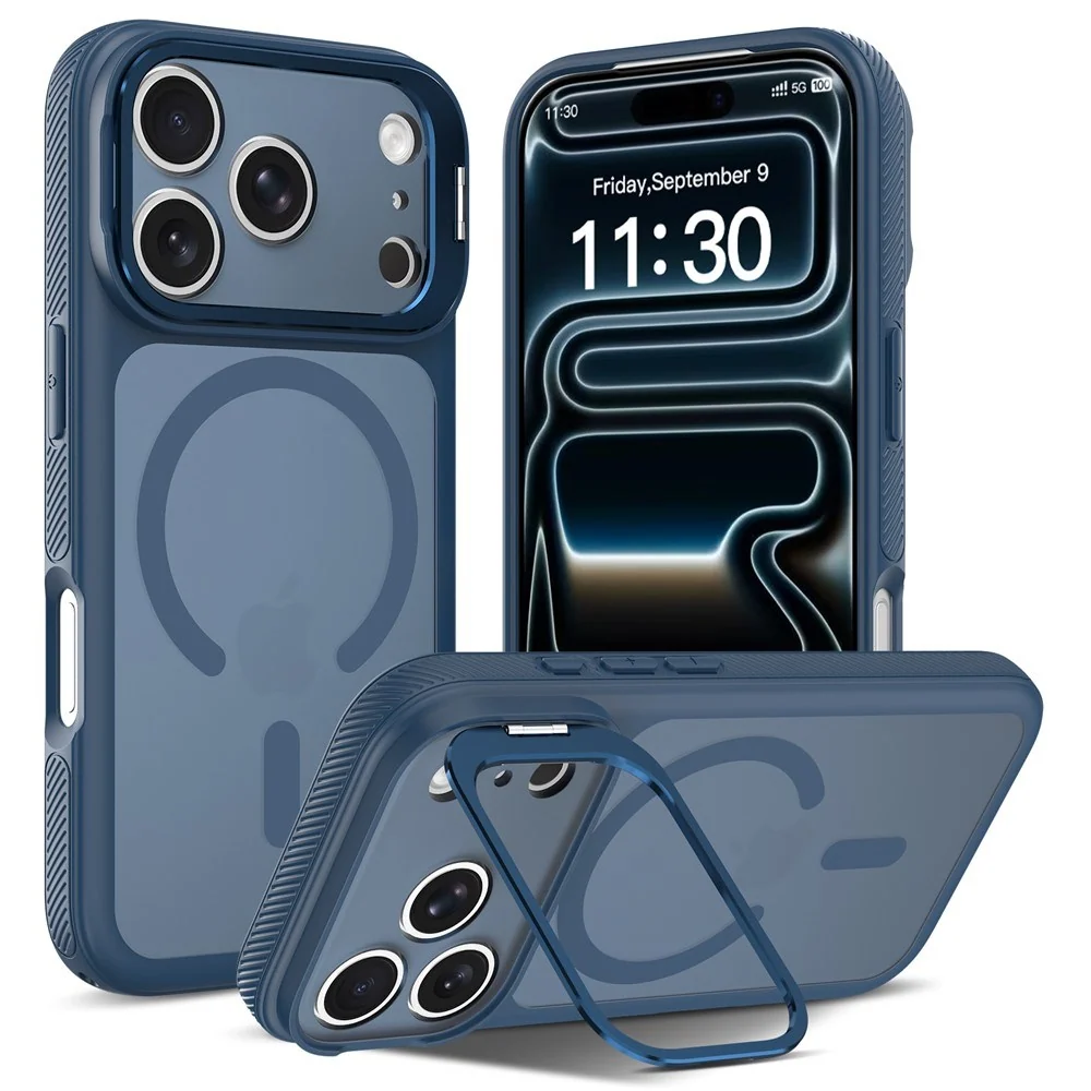iPhone 18 Pro / 17 Pro Hybrid Plast Deksel m. Støtabsorberende Kanter v:4871798 iPhone 18 Pro / 17 Pro Hybrid Plast Deksel m. Støtabsorberende Kanter v:4871798