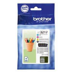 Brother LC-3217 blekkpatroner Original svart, cyan, magenta, gul v:2092265 Brother LC-3217 blekkpatroner Original svart, cyan, magenta, gul v:2092265