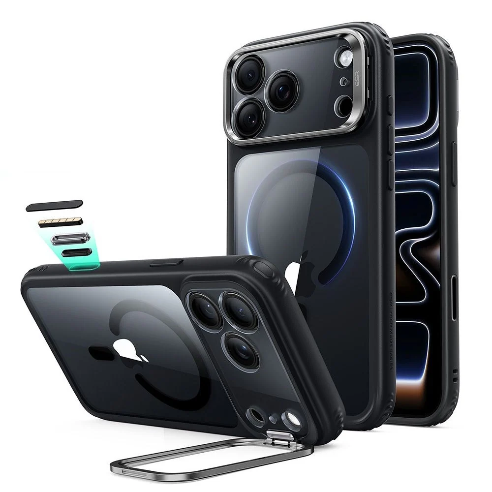 iPhone 18 Pro / 17 Pro ESR Classic Hybrid Kickstand Deksel – MagSafe K v:1473406 iPhone 18 Pro / 17 Pro ESR Classic Hybrid Kickstand Deksel – MagSafe K v:1473406