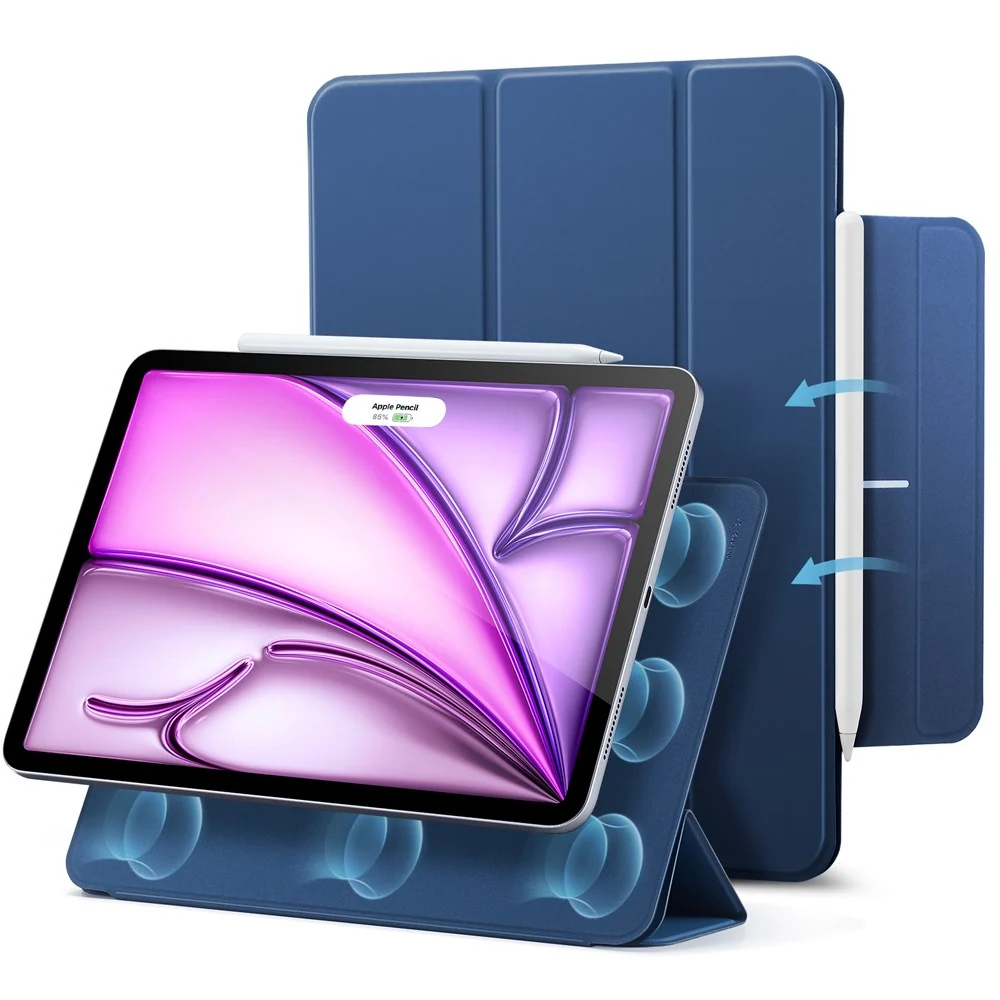 ESR iPad Air 13" (2026 / 2025 / 2024) Rebound Magnetic Flip Deksel – B v:6954008 ESR iPad Air 13" (2026 / 2025 / 2024) Rebound Magnetic Flip Deksel – B v:6954008