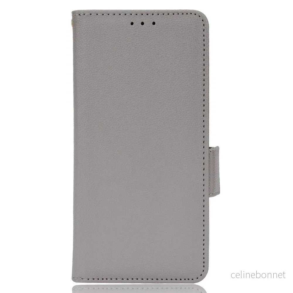 TCL 20L PU Litchi Skin Flip Deksel med Lommebok – Grå v:1353670 TCL 20L PU Litchi Skin Flip Deksel med Lommebok – Grå v:1353670