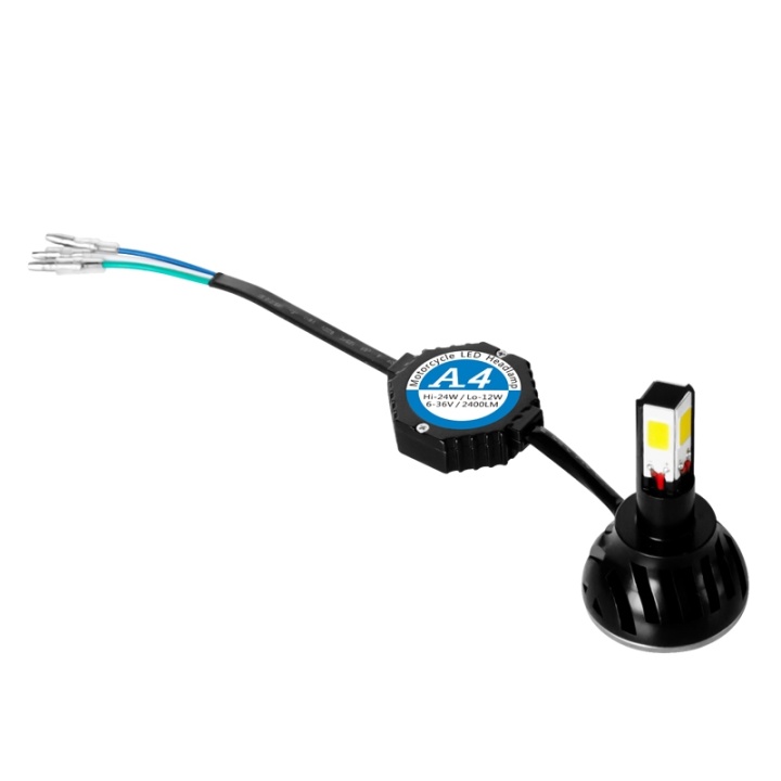 LED-konvertering for motorsykkel, H4, H6, 6000K v:2668474