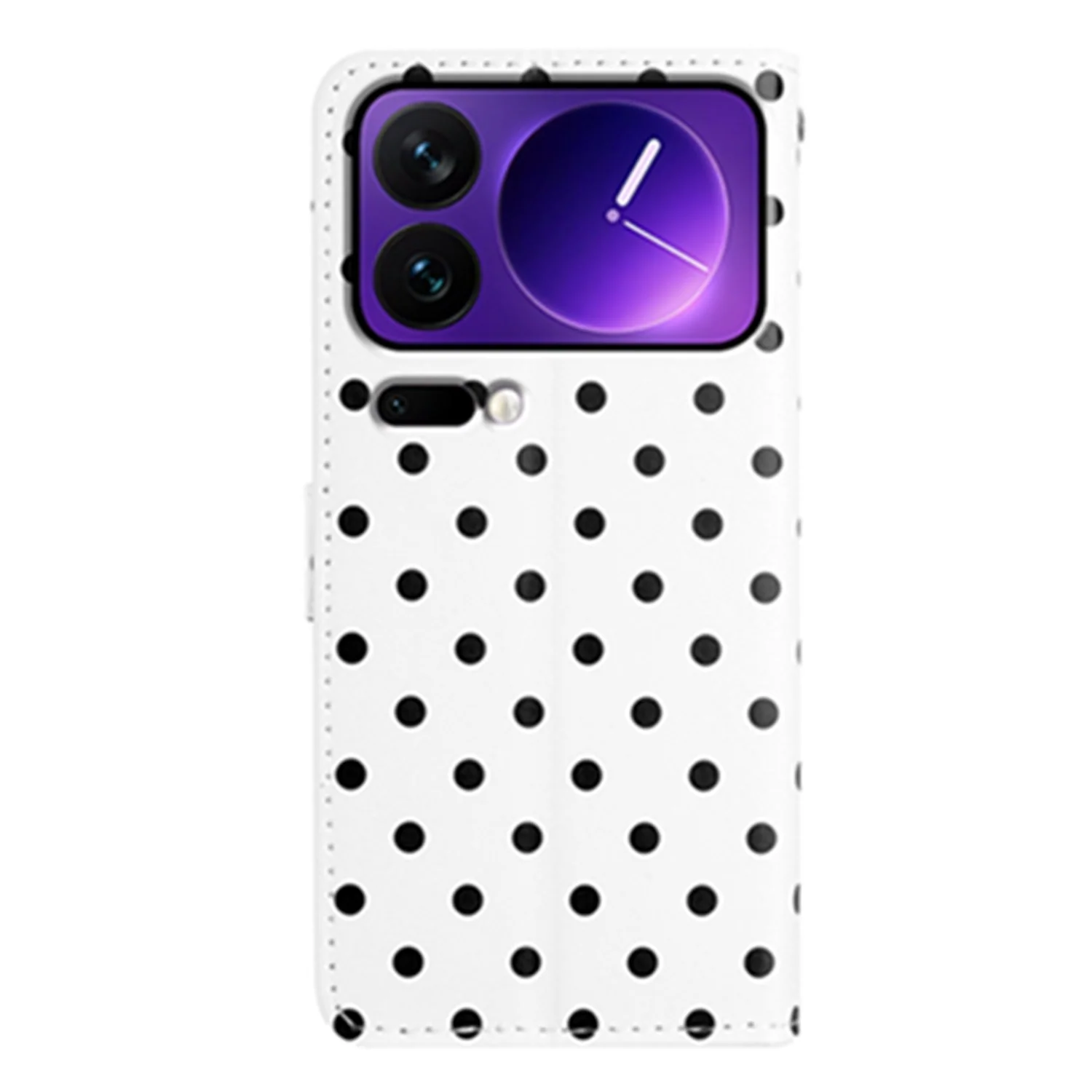 EIDERWOOD Xiaomi 17 Pro Max Kunstskinn Flip Deksel m. Polka Design – H v:1373715