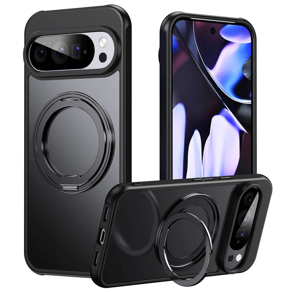 Google Pixel 11 Pro XL EIDERWOOD Hybrid Deksel med Kickstand – Svart v:1802162
