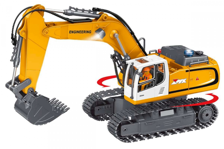 MX R/C Constructions Gravemaskin R/C 1:18 2,4GHz, 3,7V Li-Ion 11 kanaler (471467) v:9583414