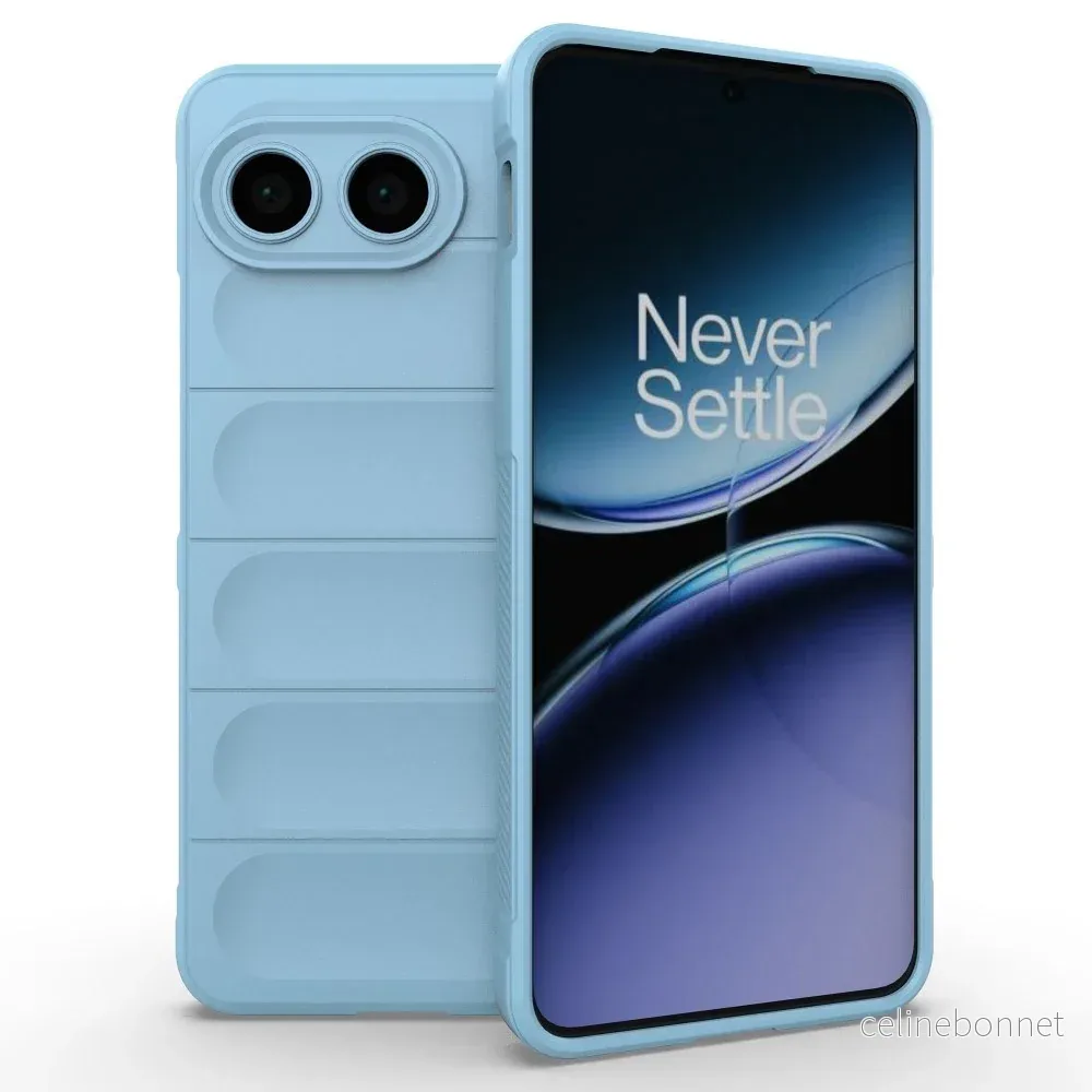 EIDERWOOD OnePlus Nord 4 (5G) Fleksibelt Plast Deksel - Lyseblå v:8746138