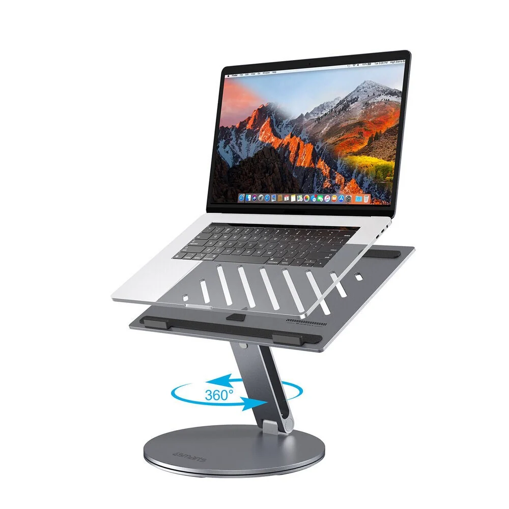4smarts ErgoPro 360 graders laptop-/nettbrettstativ 7-12.9" – grå v:6798978