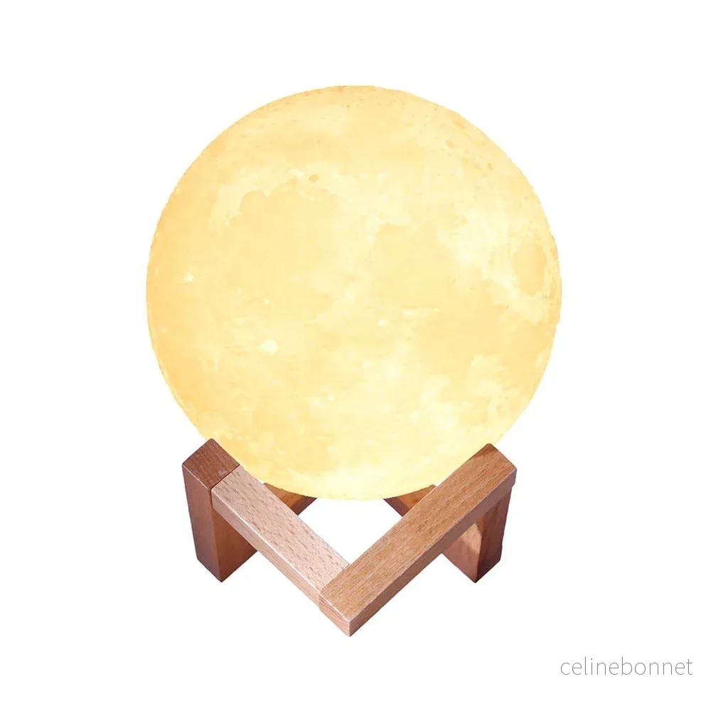 Denver 3D Moon – Bluetooth Høyttaler & Lys v:4396605 Denver 3D Moon – Bluetooth Høyttaler & Lys v:4396605