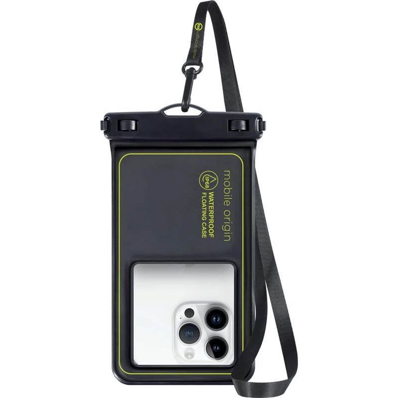 Mobile Origin Waterproof Floating Case 6.8" – Svart/Grønn v:3588576 Mobile Origin Waterproof Floating Case 6.8" – Svart/Grønn v:3588576