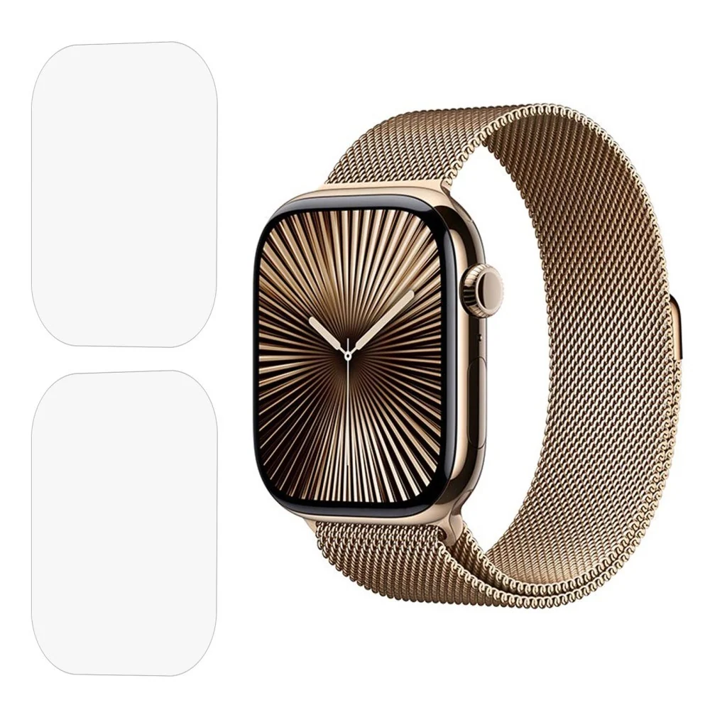 Apple Watch 11 / 10 (42mm) Skjermbeskyttelsesfilm – 2 Stk. – Gjennomsi v:3692667 Apple Watch 11 / 10 (42mm) Skjermbeskyttelsesfilm – 2 Stk. – Gjennomsi v:3692667