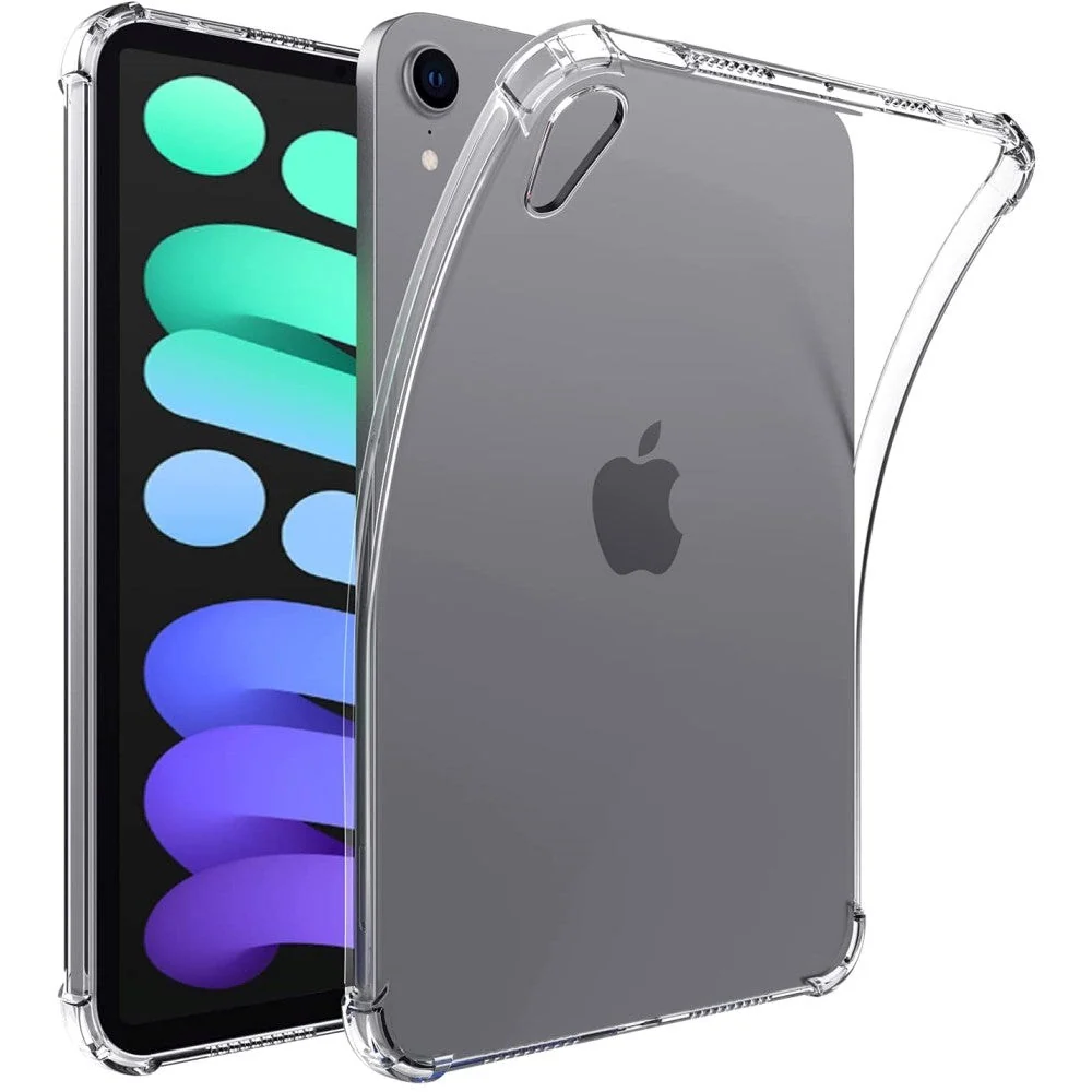 iPad Mini (2024 / 2021) Fleksibelt TPU Plastbakdeksel – Gjennomsiktig v:6702309