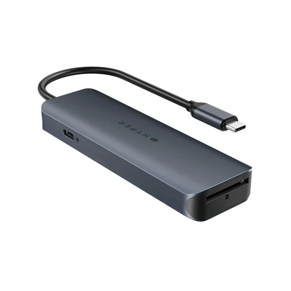 Hyper HyperDrive Ecosmart 6-i-1 USB-C-Hub med USB-A / USB-C / HDMI / E v:8521126