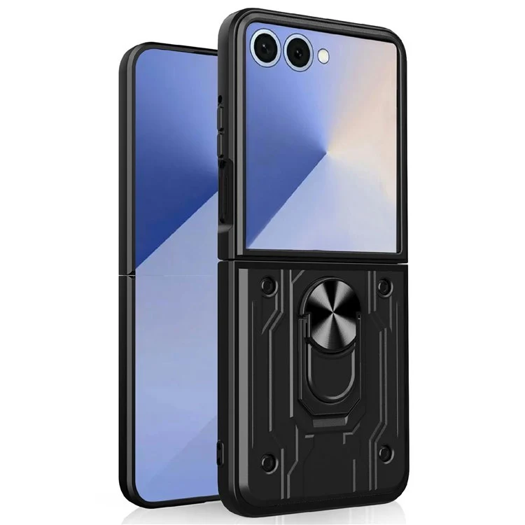EIDERWOOD Samsung Galaxy Z Flip7 Hybrid Håndverker Deksel m. Kickstand v:6966412