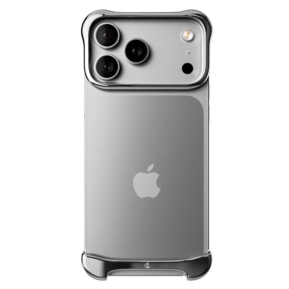 iPhone 17 Pro Max Arc Pulse Aluminum Bumper Deksel – Silver v:6460644