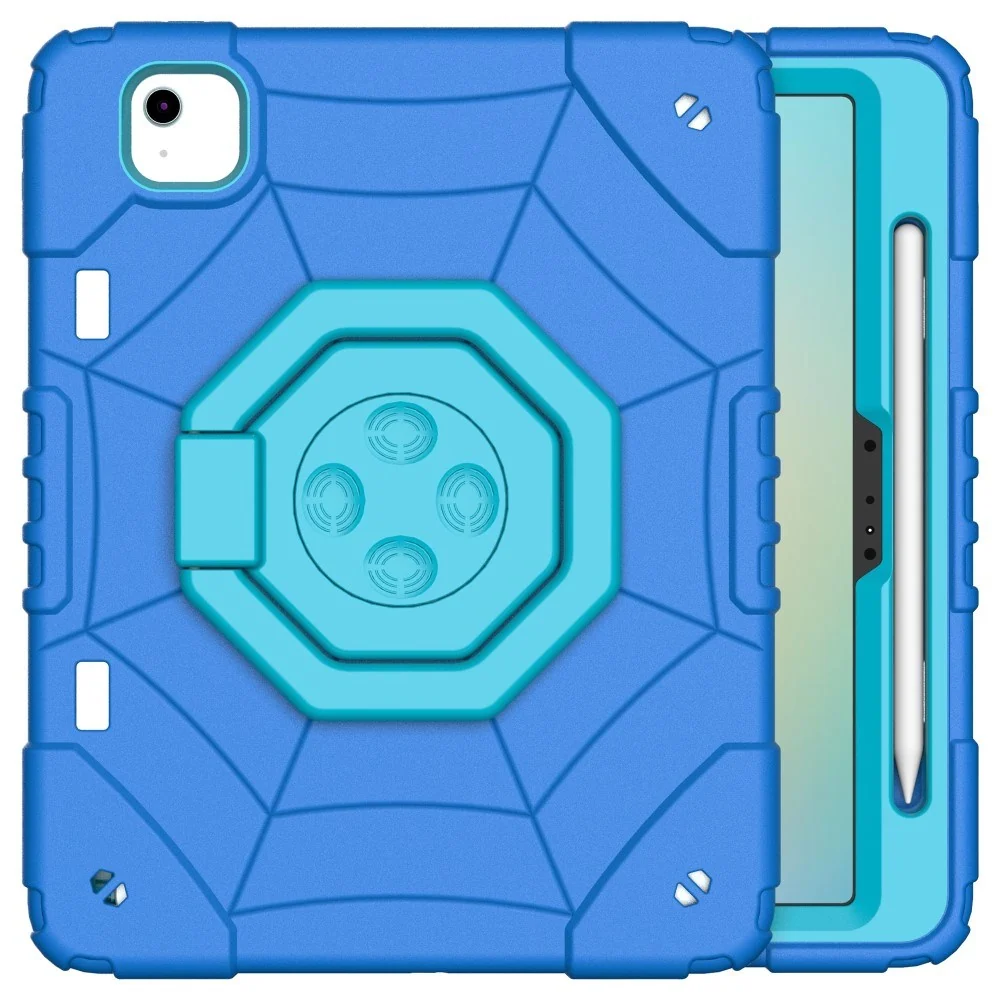 EIDERWOOD iPad Air 11" (2026 / 2025 / 2024) Barnedeksel m. Stativ & Hå v:1163338 EIDERWOOD iPad Air 11" (2026 / 2025 / 2024) Barnedeksel m. Stativ & Hå v:1163338