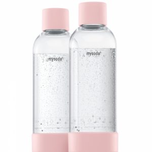 Mysoda PET-flaska 1L 2-pack, Pink v:8069748