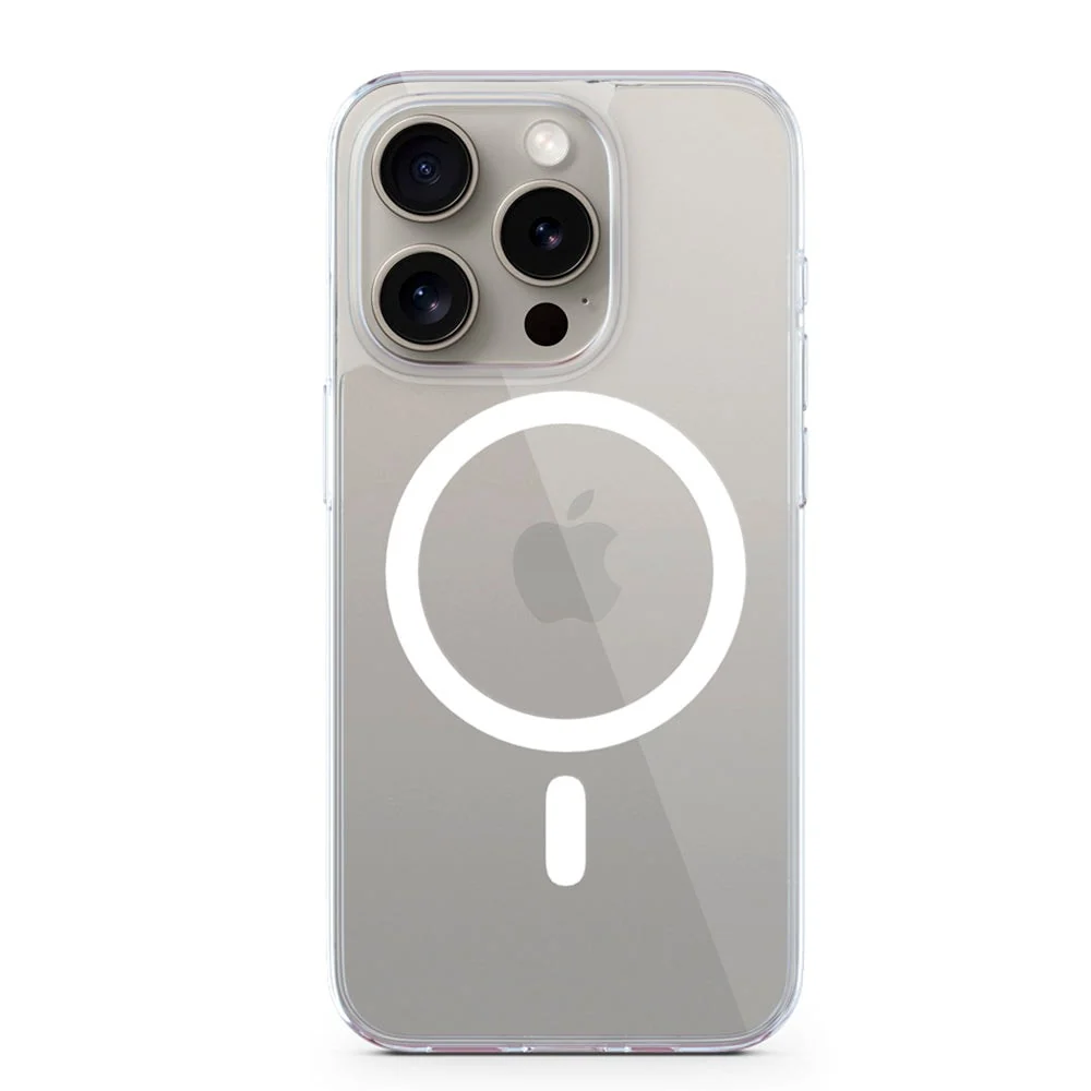 Epico iPhone 15 Pro Mag+ Hero Deksel – MagSafe-Kompatibel – Gjennomsik v:9283890