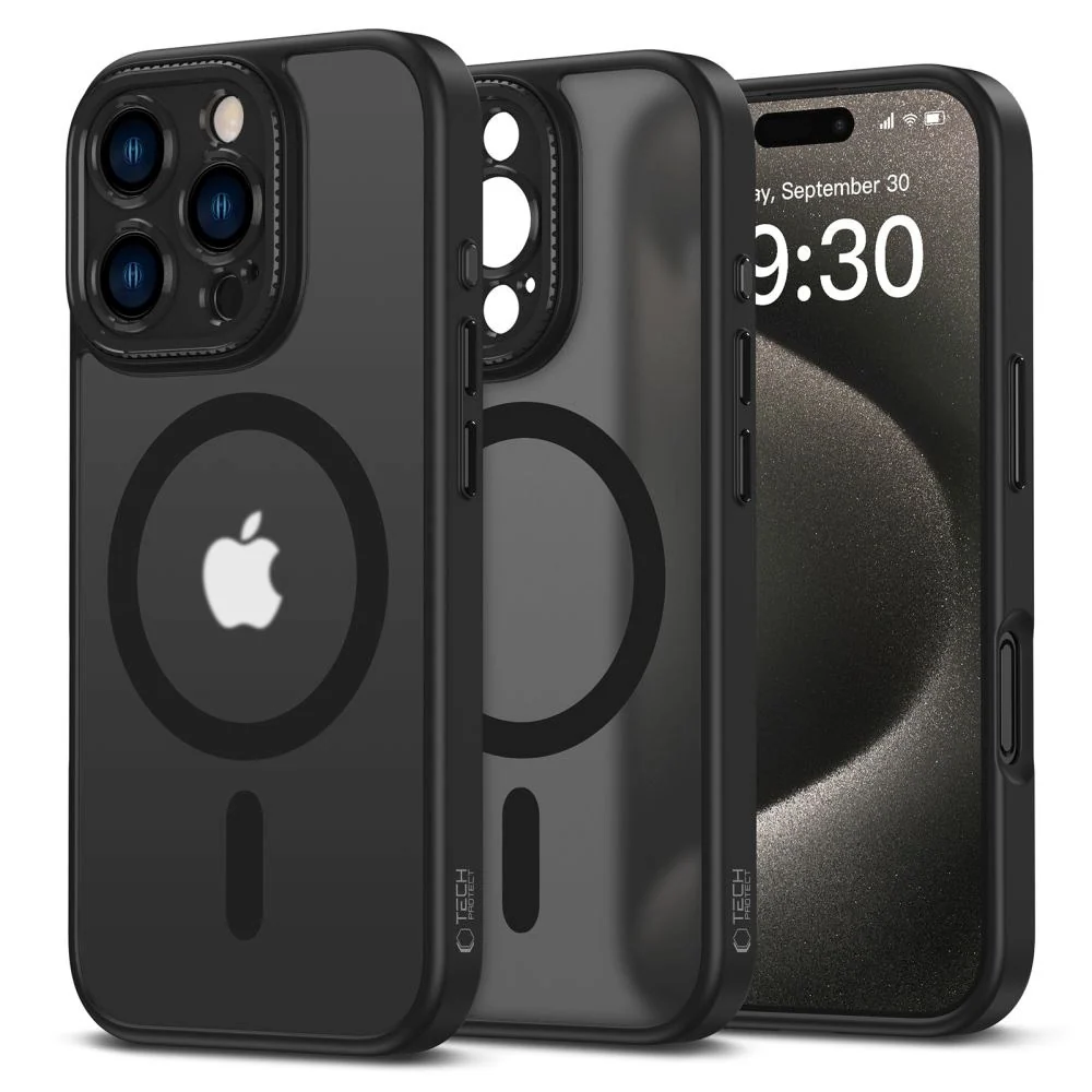 iPhone 16 Pro Max Tech-Protect Magcam Deksel - MagSafe Kompatibel - Ma v:7049987