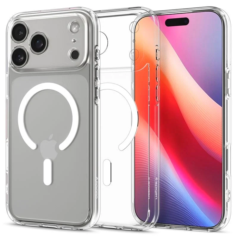 iPhone 17 Pro Spigen Ultra Hybrid Deksel – MagSafe Kompatibel – Gjenno v:6541187 iPhone 17 Pro Spigen Ultra Hybrid Deksel – MagSafe Kompatibel – Gjenno v:6541187
