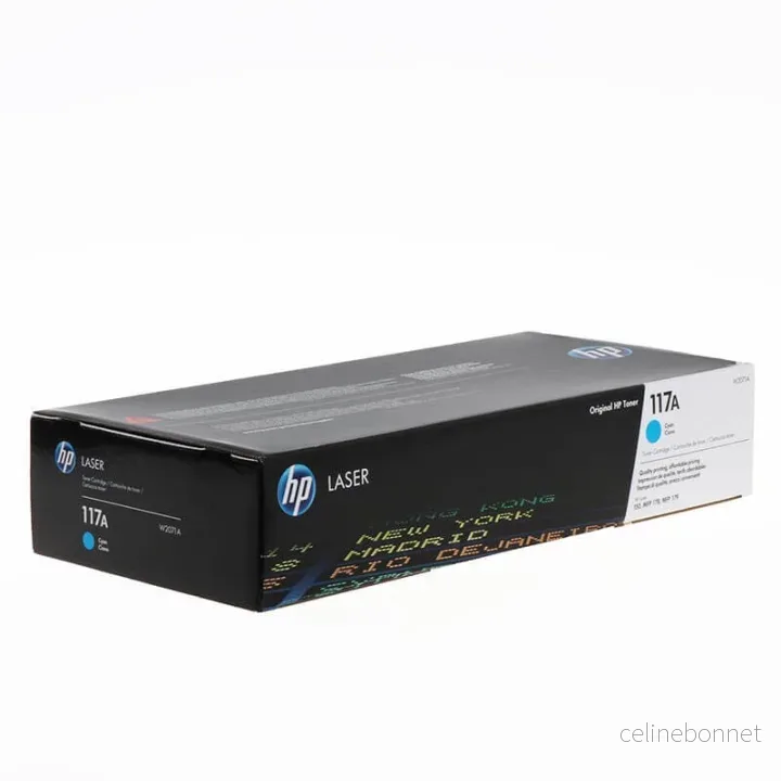 HP Toner W2071A 117A Cyan v:9699475