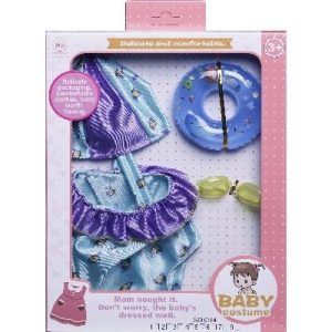 MILLER BBadedrakt med tilbehør til aby Dolls v:4663322 MILLER BBadedrakt med tilbehør til aby Dolls v:4663322