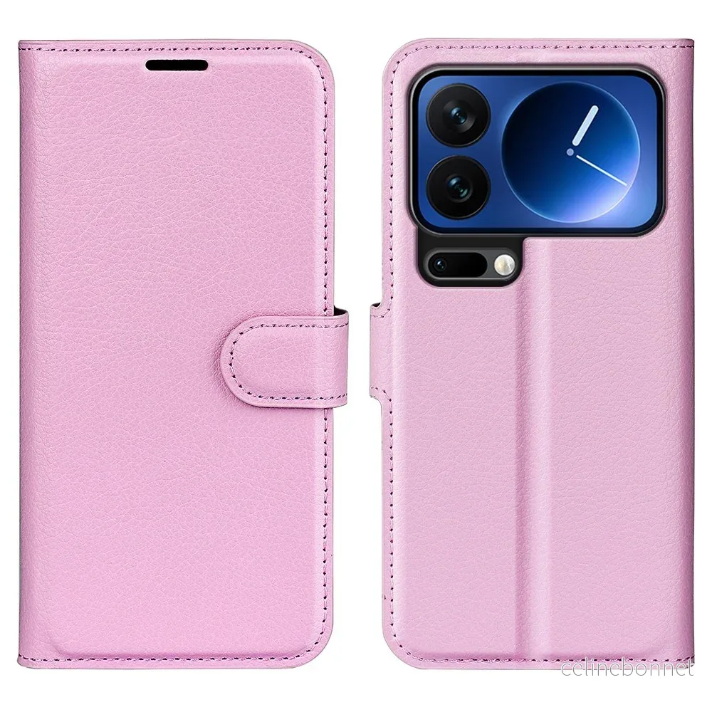 Xiaomi 17 Pro Max AMORUS Litchi Tekstur Kunstlær Flip Deksel m. Kortho v:2470841 Xiaomi 17 Pro Max AMORUS Litchi Tekstur Kunstlær Flip Deksel m. Kortho v:2470841