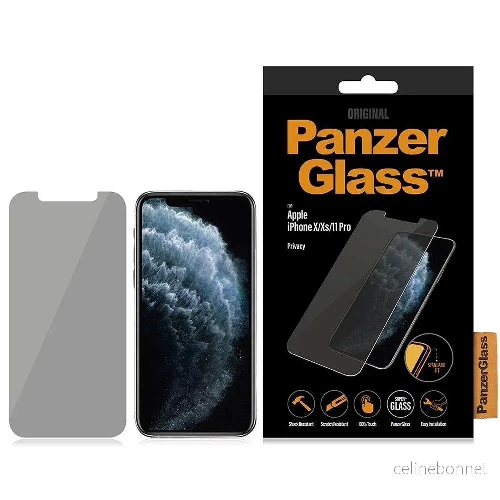 iPhone 11 Pro / Xs / iPhone X PanzerGlass Standard Fit Skjermbeskytter v:1691683