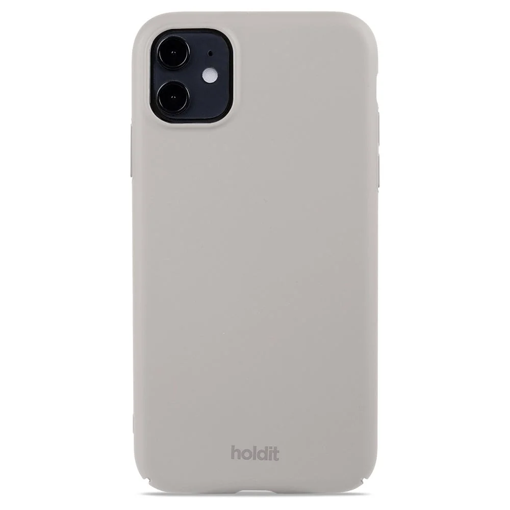 Holdit iPhone 11 Slim Plast Deksel – Taupe v:3414070 Holdit iPhone 11 Slim Plast Deksel – Taupe v:3414070