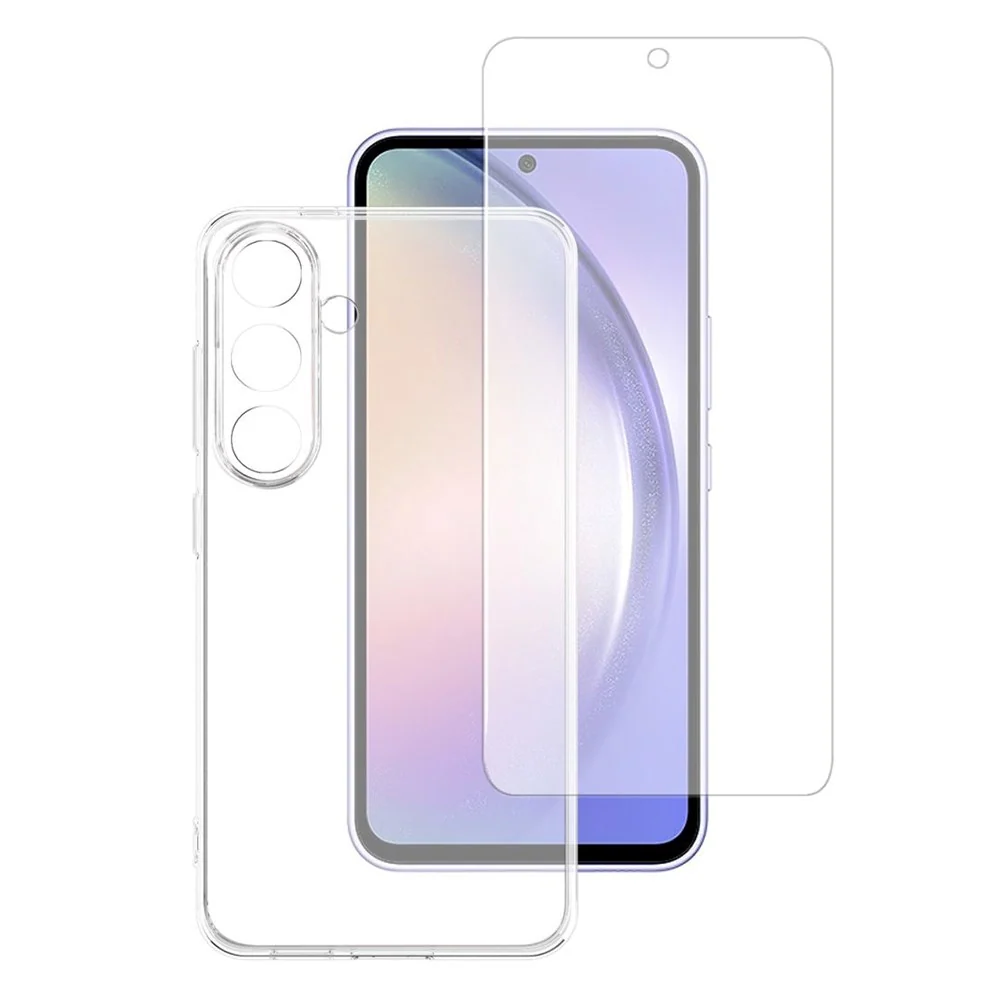 Samsung Galaxy A35 4smarts Second Glass X-Pro 360° Protection Set (Dek v:7326058