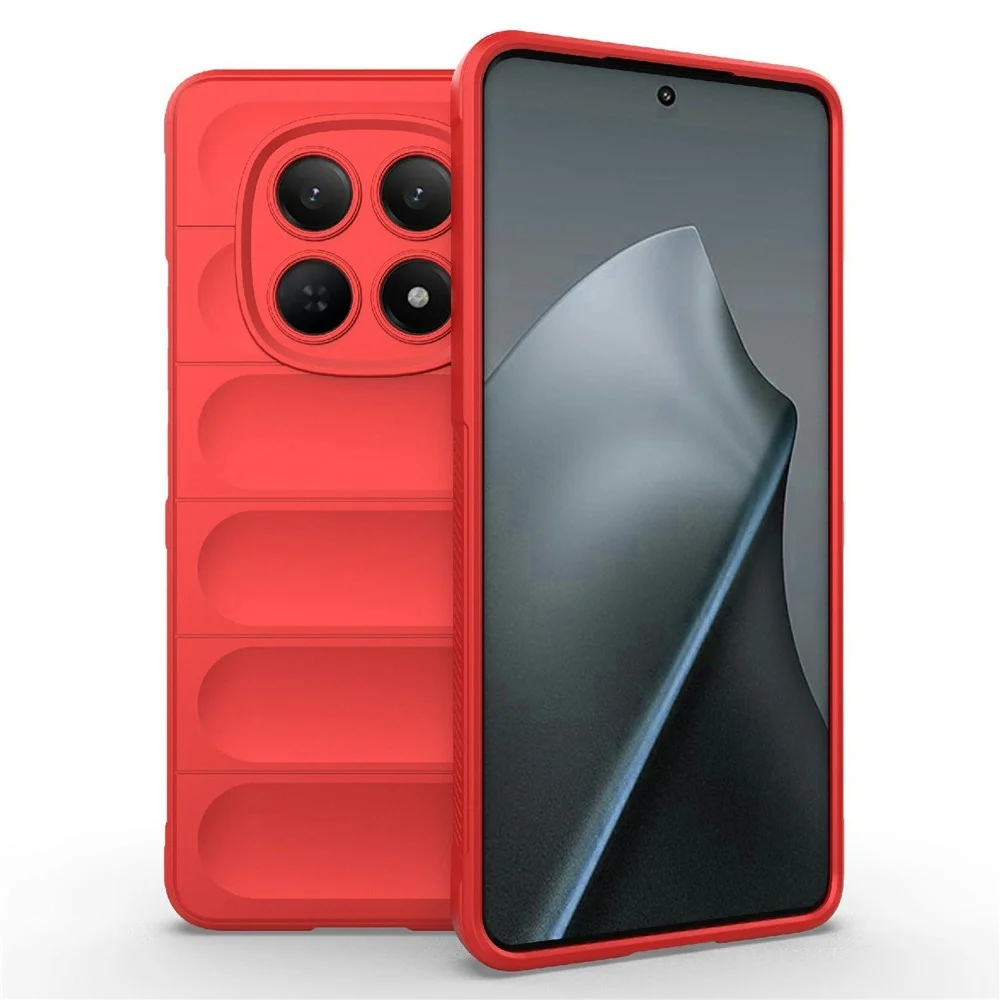 Xiaomi Redmi Note 15 (5G) EIDERWOOD Rugged Plast Deksel – Rød v:2719193