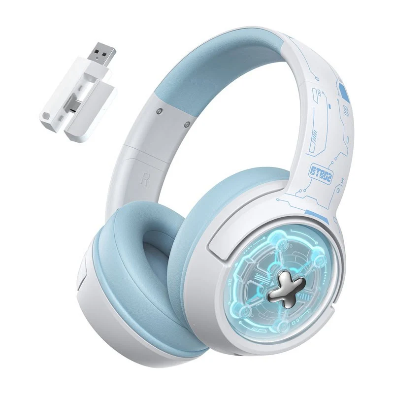 ONIKUMA GT802 Tri-Mode Gaming Headset – Hvit v:4108882 ONIKUMA GT802 Tri-Mode Gaming Headset – Hvit v:4108882