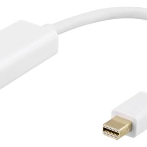 DELTACO Mini DisplayPort til HDMI-adapter, 4K 60 Hz, 0,2 m, hvit v:6429908 DELTACO Mini DisplayPort til HDMI-adapter, 4K 60 Hz, 0,2 m, hvit v:6429908