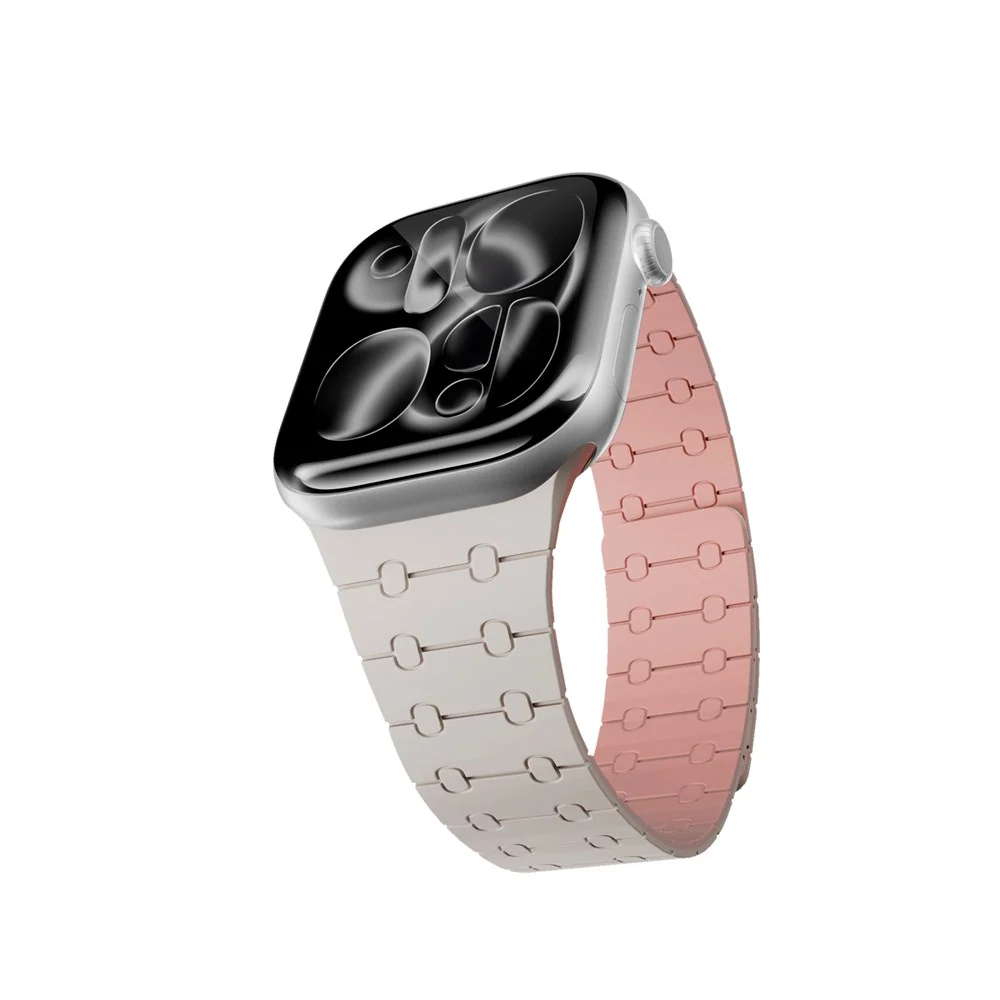 Apple Watch (38/40/SE/41/42) Epico Magnetic+ Silikone Klokkereim – Sta v:719733 Apple Watch (38/40/SE/41/42) Epico Magnetic+ Silikone Klokkereim – Sta v:719733