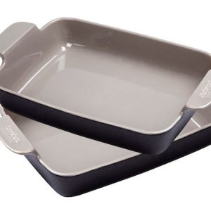 Orrefors Jernverk, keramisk gratinsett 2-pakning, svart v:3791685