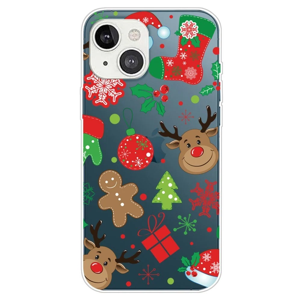 iPhone 14 Plus TPU Plast Jul Deksel – Julpynt v:4908241 iPhone 14 Plus TPU Plast Jul Deksel – Julpynt v:4908241