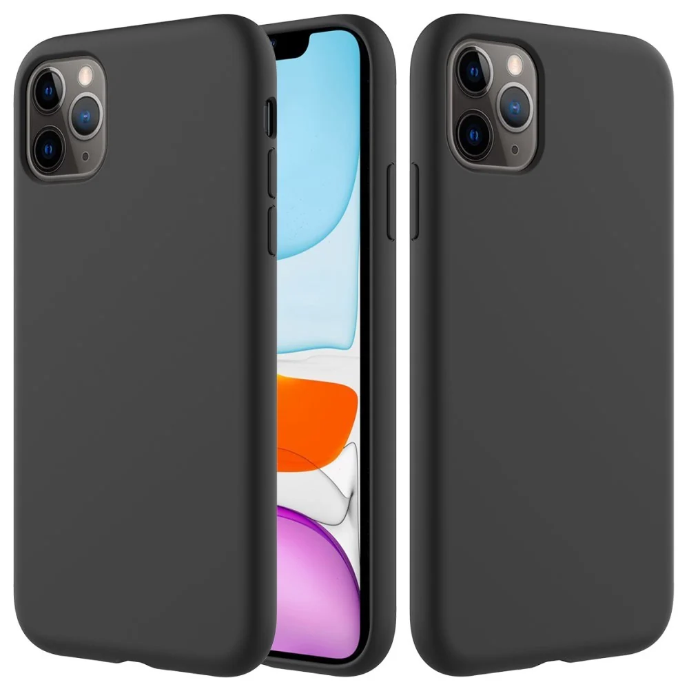 EIDERWOOD iPhone 11 Pro Fôret Silikon Deksel - Svart v:2221392