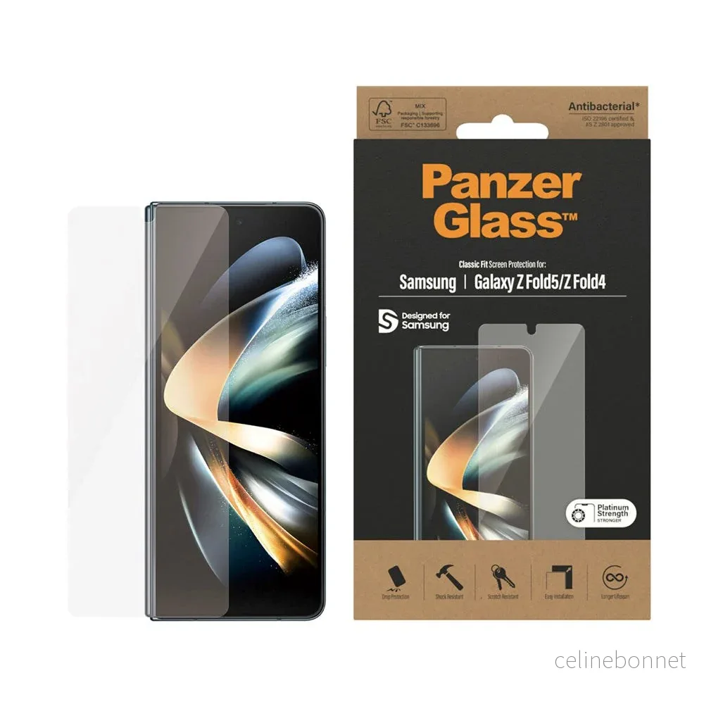 Samsung Galaxy Z Fold5 / Galaxy Z Fold4 PanzerGlass Classic Fit Skjerm v:4566586 Samsung Galaxy Z Fold5 / Galaxy Z Fold4 PanzerGlass Classic Fit Skjerm v:4566586