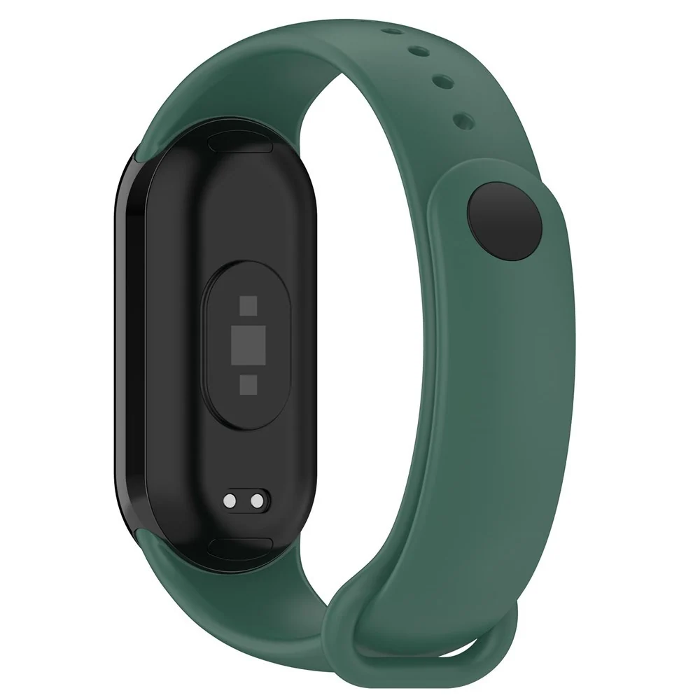 Xiaomi Smart Band 10 / 9 / 8 / NFC Silikonreim – Grønn v:3820844 Xiaomi Smart Band 10 / 9 / 8 / NFC Silikonreim – Grønn v:3820844