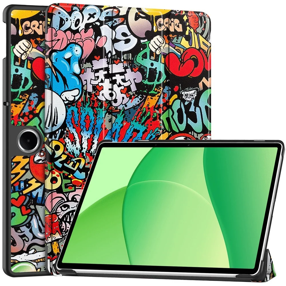 EIDERWOOD OnePlus Pad Lite / OPPO Pad SE Kunstskinn Flip Deksel – Graf v:4210046 EIDERWOOD OnePlus Pad Lite / OPPO Pad SE Kunstskinn Flip Deksel – Graf v:4210046