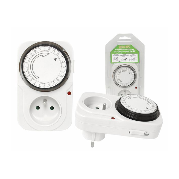Analogt tidsur, 24 timer, 16A v:6470435