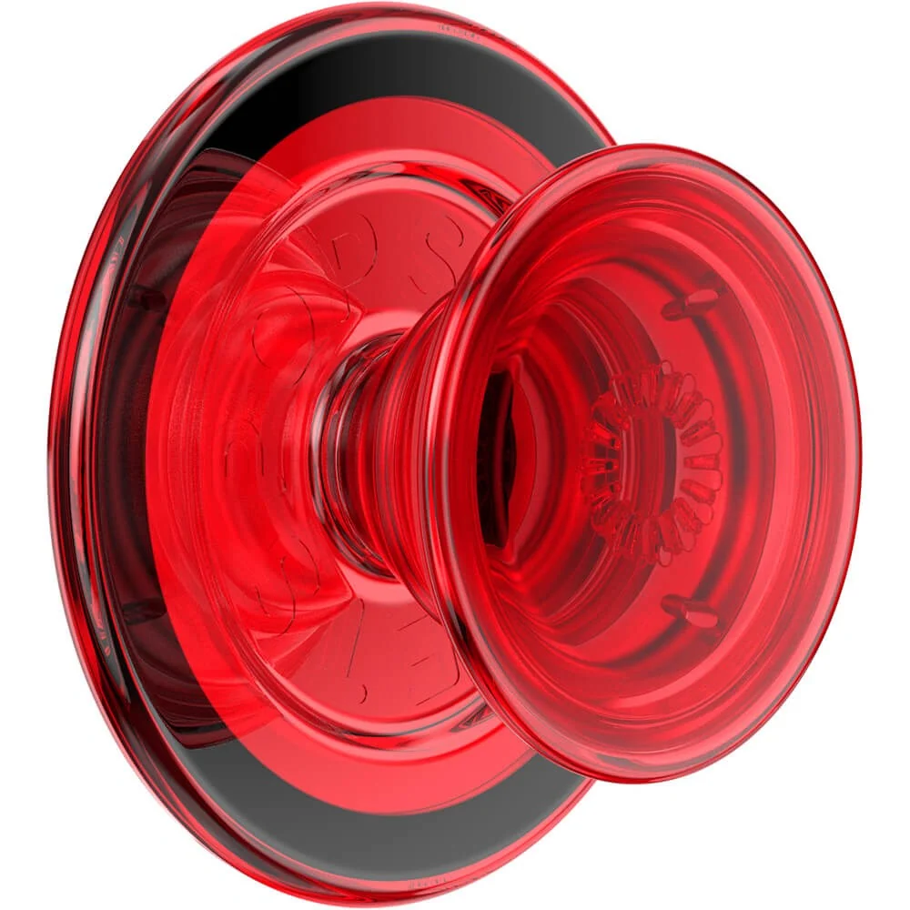 POPSOCKETS PopGrip Danger Red Translucent MagSafe – Stativ og Grep v:7327516 POPSOCKETS PopGrip Danger Red Translucent MagSafe – Stativ og Grep v:7327516