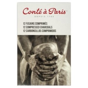 Conté à Paris Komprimert kull, 12stk v:5600877 Conté à Paris Komprimert kull, 12stk v:5600877