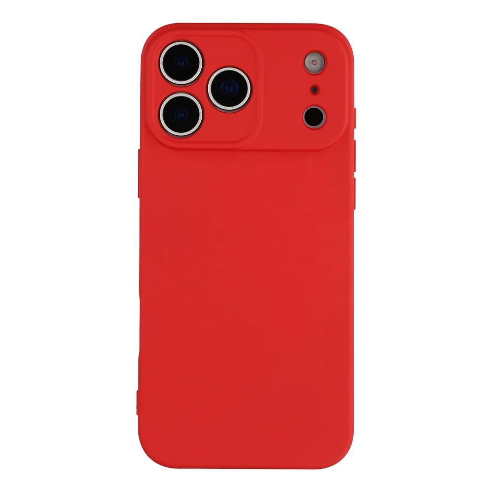 EIDERWOOD iPhone 17 Pro Fôret Fleksibelt Plast Deksel - Rød v:9771331