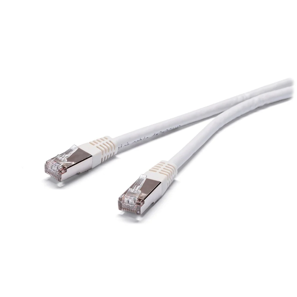 Nettverkskabel RJ45 Cat 6 M-M – 2m Hvit v:3582988