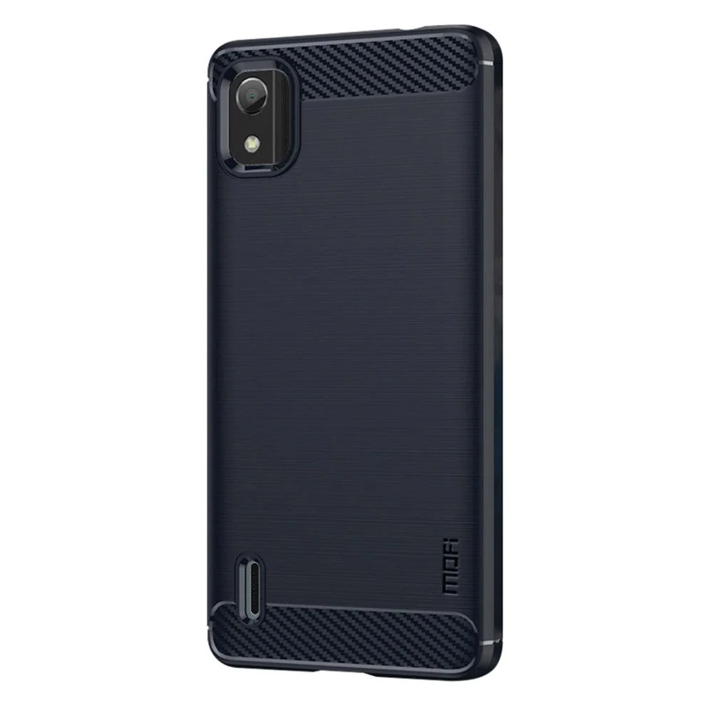 Nokia C2 2nd Edition Mofi Brushed Carbon Fiber Fleksibelt Plast Deksel v:6690835 Nokia C2 2nd Edition Mofi Brushed Carbon Fiber Fleksibelt Plast Deksel v:6690835