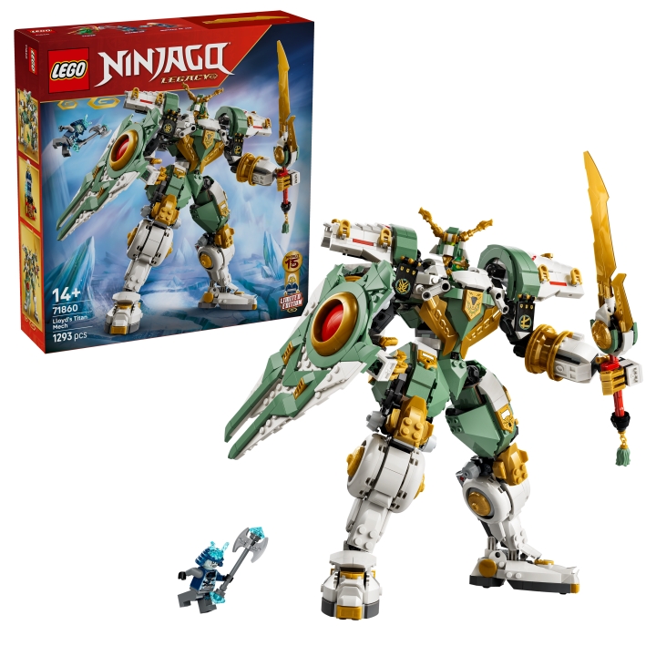 LEGO Ninjago – Lloyds Titan Mech 15-årsjubileum (71860) v:3666546