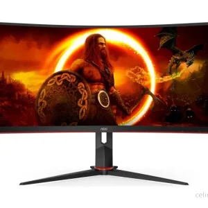 AOC Spillmonitor CU34G2XP/BK 34 – 3440 x 1440 (UltraWide) HDMI DisplayPort 180 Hz v:1263762 AOC Spillmonitor CU34G2XP/BK 34 – 3440 x 1440 (UltraWide) HDMI DisplayPort 180 Hz v:1263762