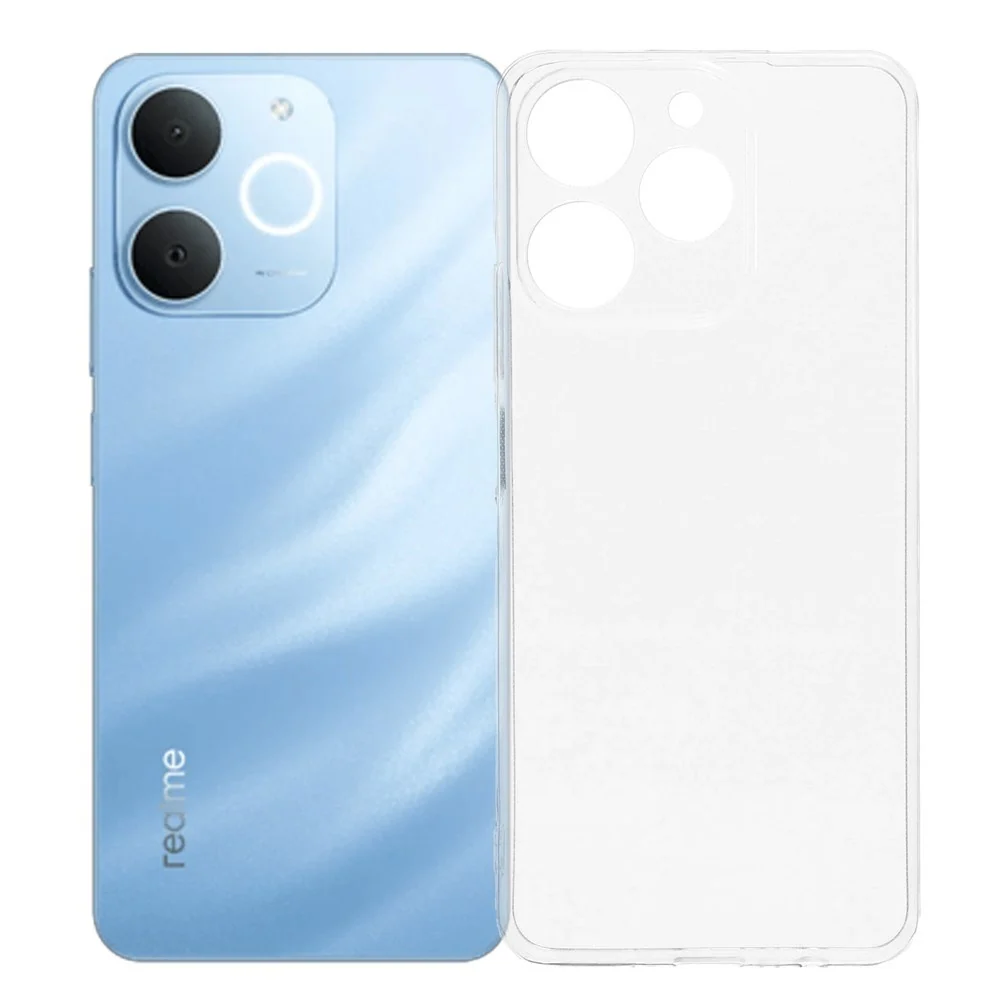 Realme Note 70T EIDERWOOD Fleksibelt Plast Deksel – Gjennomsiktig v:9622823