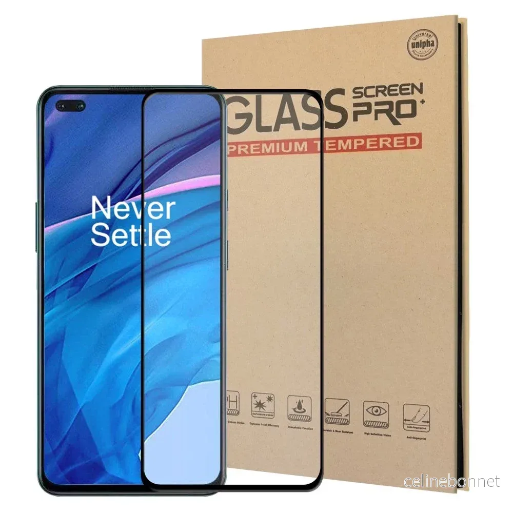 OnePlus Nord Herdet Glass – Case Friendly – Skjermbeskytter – Svart Ra v:344446 OnePlus Nord Herdet Glass – Case Friendly – Skjermbeskytter – Svart Ra v:344446