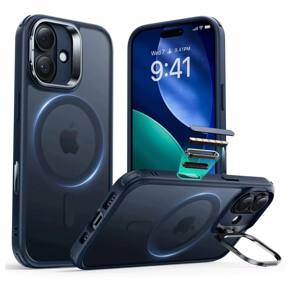 ESR iPhone 17 Classic Hybrid Stash Case med Kickstand – MagSafe Kompat v:1870095 ESR iPhone 17 Classic Hybrid Stash Case med Kickstand – MagSafe Kompat v:1870095